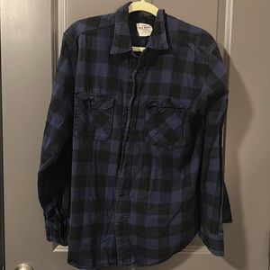 Blue & Navy Flannel